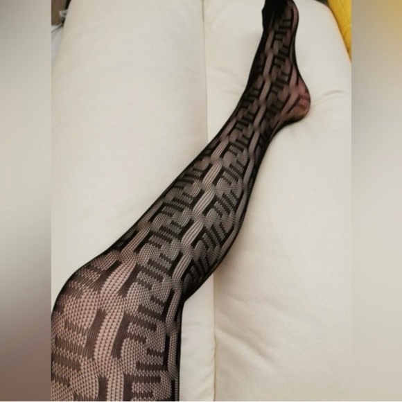 Accessories - Luxury Fendi Print Stockings Tights Pantyhose